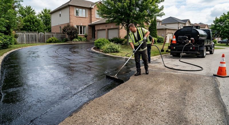 Asphalt Driveway Sealing in Fort Myers, FL