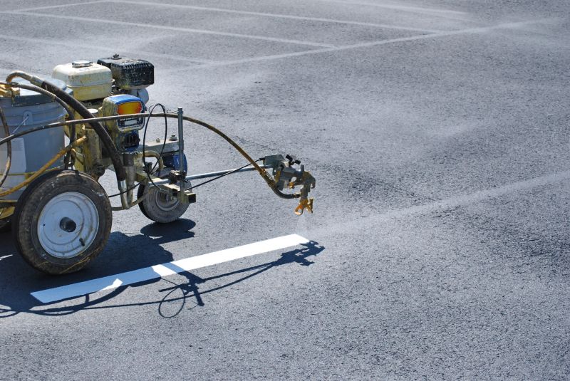 Asphalt Painting in Suwanee, GA