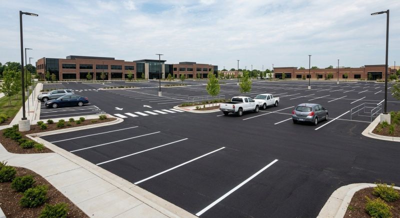 Asphalt Parking Lot Paving in Little Rock, AR