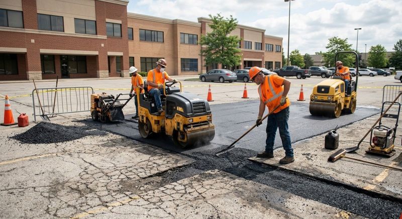 Commercial Paving Repair in Savannah, GA