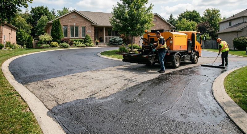 Driveway Slurry Sealing in Grand Rapids, MI