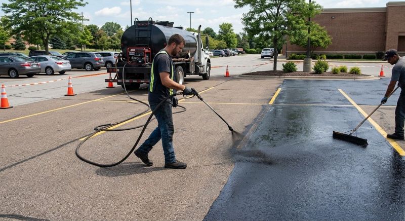 Lot Sealcoating in Fort Collins, CO
