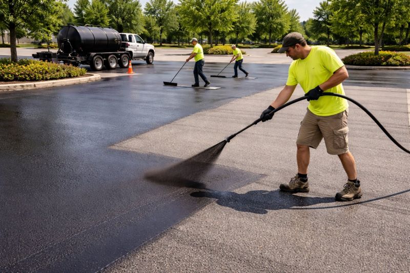 Lot Sealcoating in Denver, CO