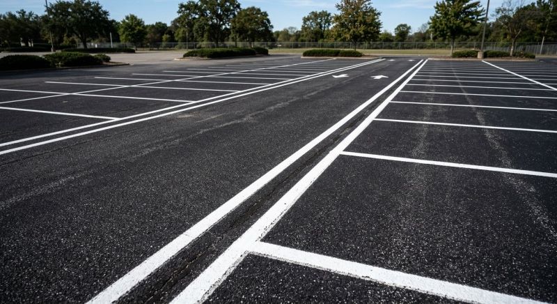 Parking Line Painting in Roswell, GA