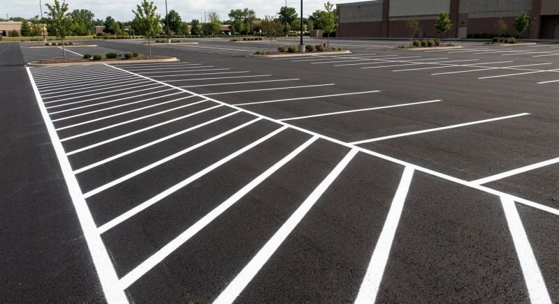 Parking Line Painting in Alpharetta, GA
