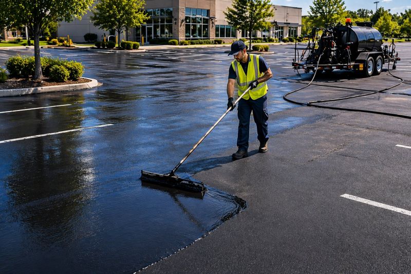 Parking Lot Sealcoating in Denver, CO