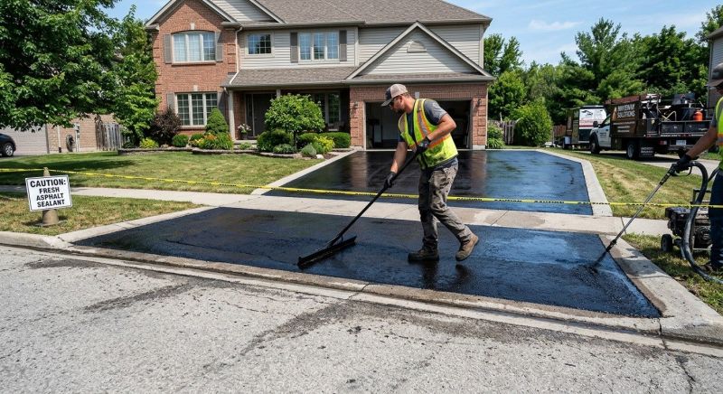 Residential Asphalt Sealing in Greenville, SC