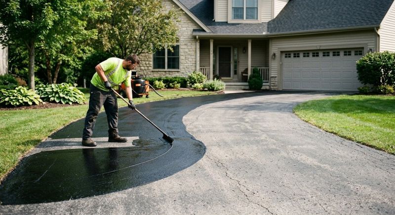 Tar Driveway Sealing in Fort Collins, CO