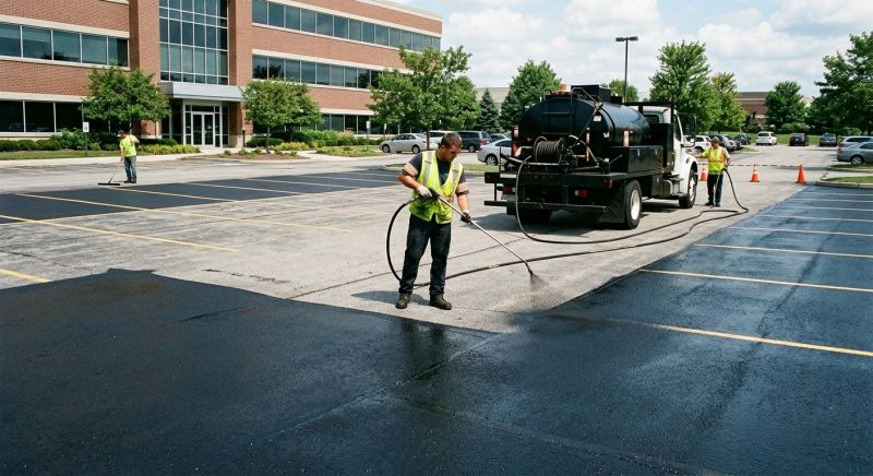 Commercial Pavement Sealing in San Antonio, TX