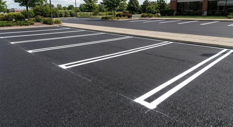 Parking Lot Marking Service in Roswell, GA