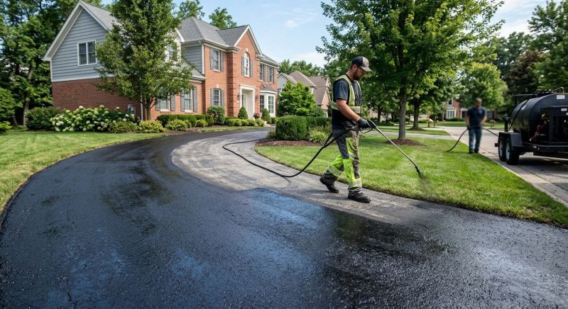 Residential Blacktop Sealing in Grand Rapids, MI